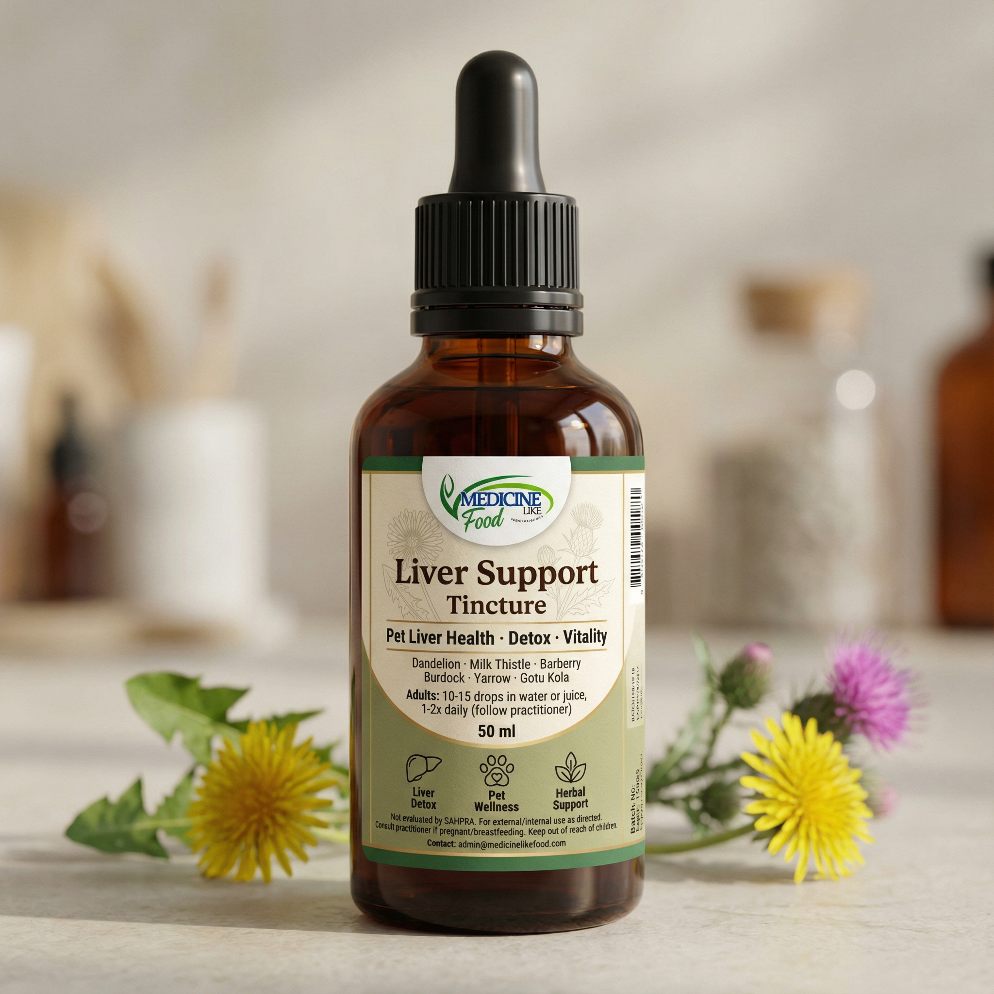 Liver Support Animal Remedies 50ml